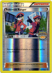 Pokemon Ranger 104/114 Reverse Holo STAFF Promo - 2017 Pokemon League